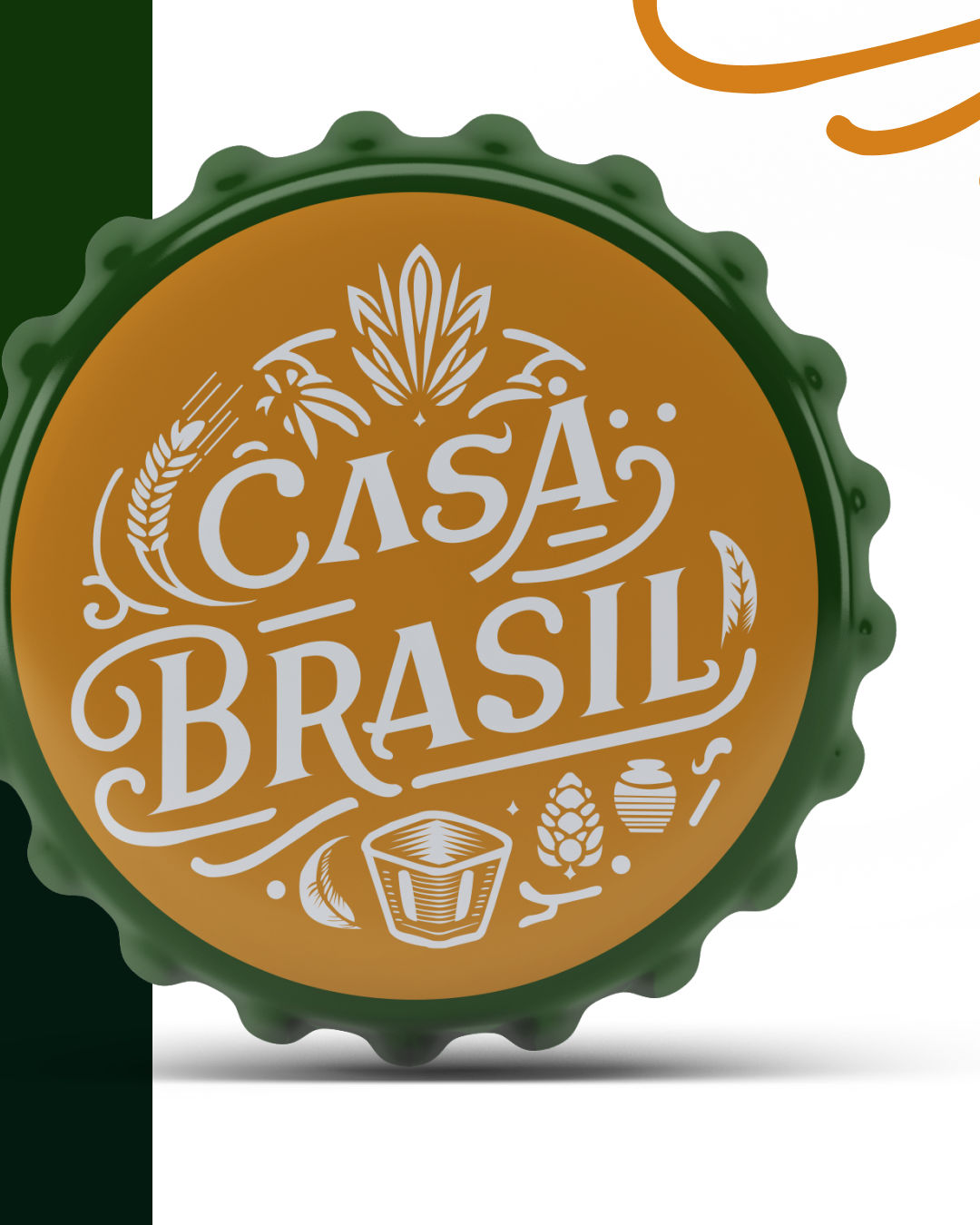 Casa Brasil Logo Variação