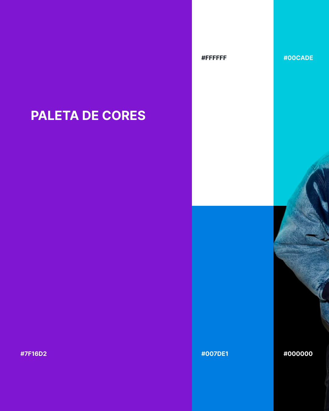 Paleta de cores roxa
